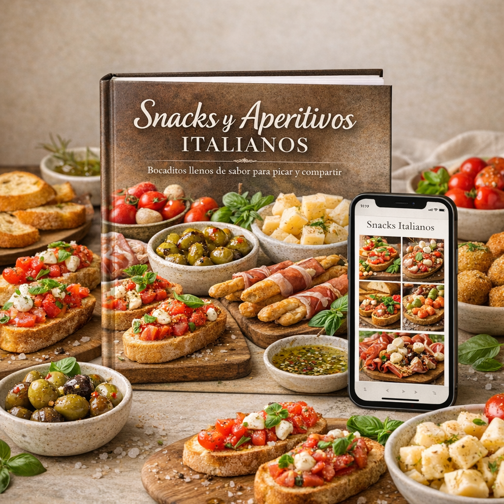 Snacks y Aperitivos Italianos