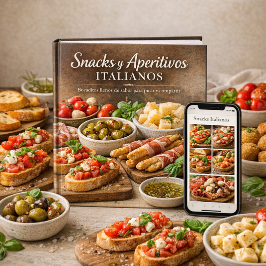Snacks y Aperitivos Italianos